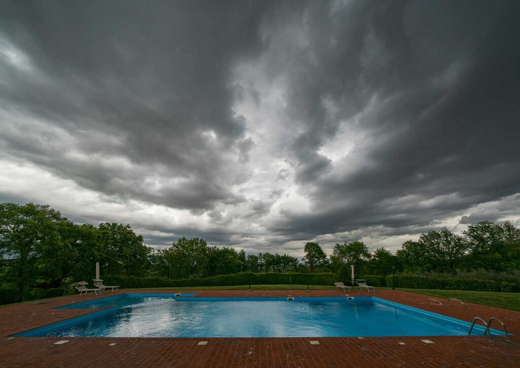 How to protect your pool before a storm